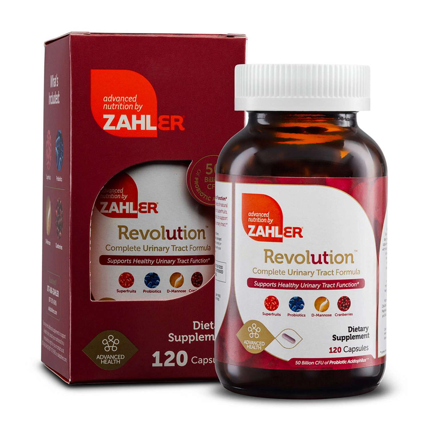 Revolution&trade; Complete Urinary Tract Formula - 120 Capsules (30 Servings)